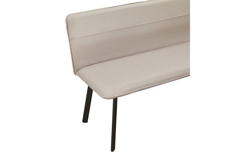 Spisebenk Taylor Krem - Krem - Møbler - Stoler - Benk - Benk med ryggstøtte