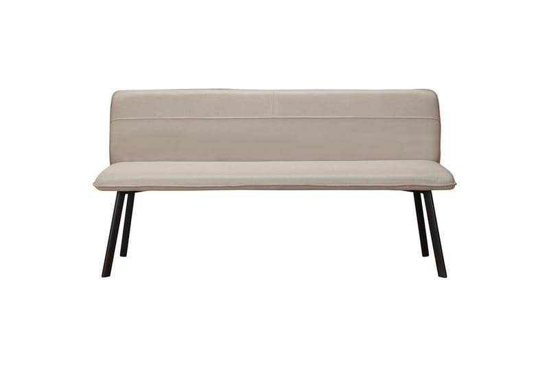 Spisebenk Taylor Krem - Krem - Møbler - Stoler - Benk - Benk med ryggstøtte