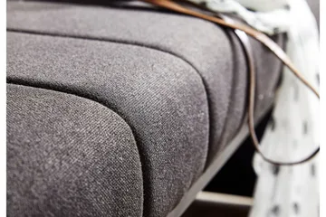 Tultered Sittebenk 105 cm - Svart - Møbler - Stoler - Benk