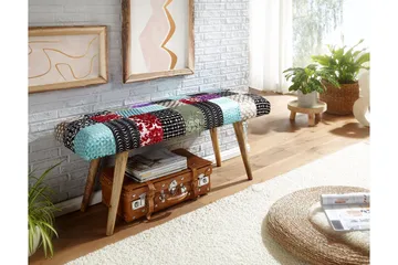 Tultered Sittebenk 117 cm - Flerfarget - Møbler - Stoler - Benk