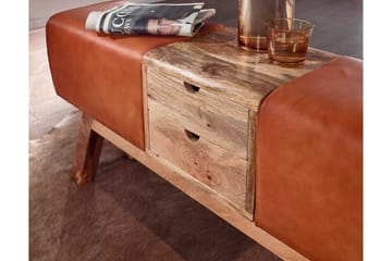 Tultered Sittebenk 120 cm - Brun - Møbler - Stoler - Benk