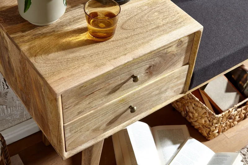 Tultered Sittebenk 120 cm - Brun - Møbler - Stoler - Benk