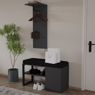 Uniqo Hallstativsett 35x90x35 cm - Antrasitt - Møbler - Stoler - Benk