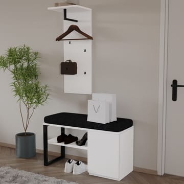 Uniqo Hallstativsett 35x90x35 cm - Hvit - Møbler - Stoler - Benk
