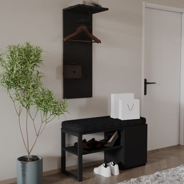 Uniqo Hallstativsett 35x90x35 cm - Svart - Møbler - Stoler - Benk
