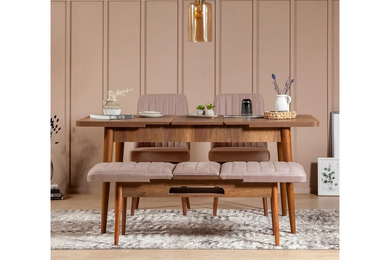 Valsot Sittebenk 110 cm - Brun - Møbler - Stoler - Benk