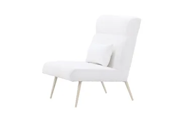 Venture Home Bloom Lenestol i Bouclé med Tiben Hvit - Møbler - Black ...