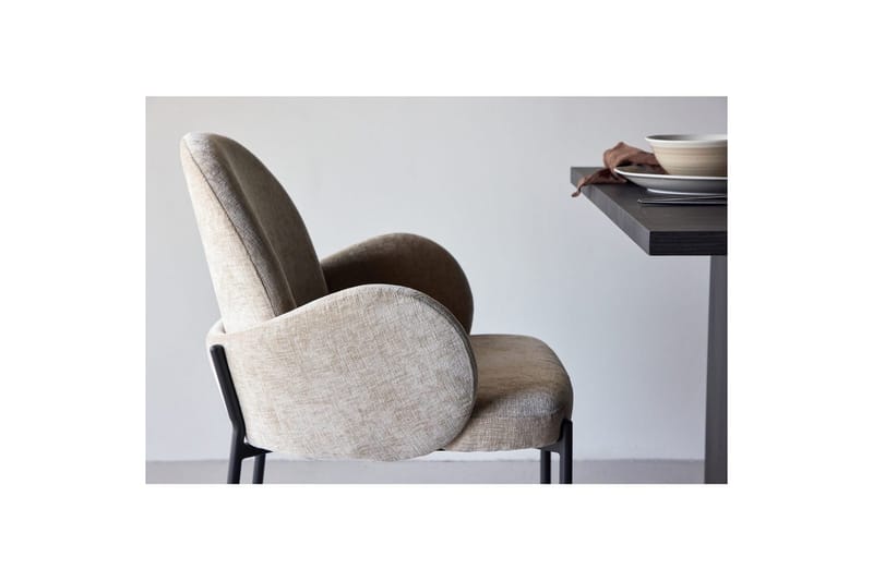 Bloom Spisestuestol - Beige - Møbler - Stoler - Spisestuestoler & kjøkkenstoler