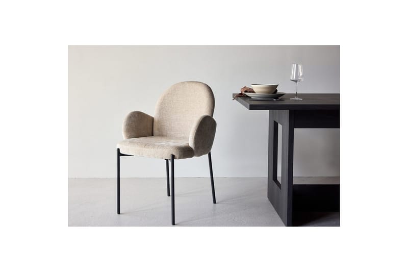 Bloom Spisestuestol - Beige - Møbler - Stoler - Spisestuestoler & kjøkkenstoler
