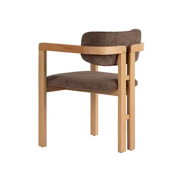 Bonavista Stol - brun og eik - Møbler - Stoler - Spisestuestoler & kjøkkenstoler