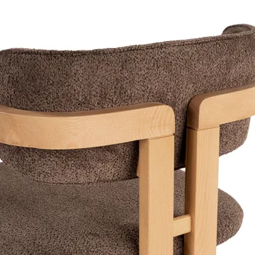 Bonavista Stol - brun og eik - Møbler - Stoler - Spisestuestoler & kjøkkenstoler