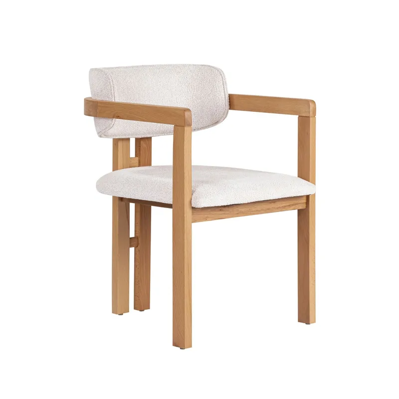 Bonavista Stol, hvit og eik