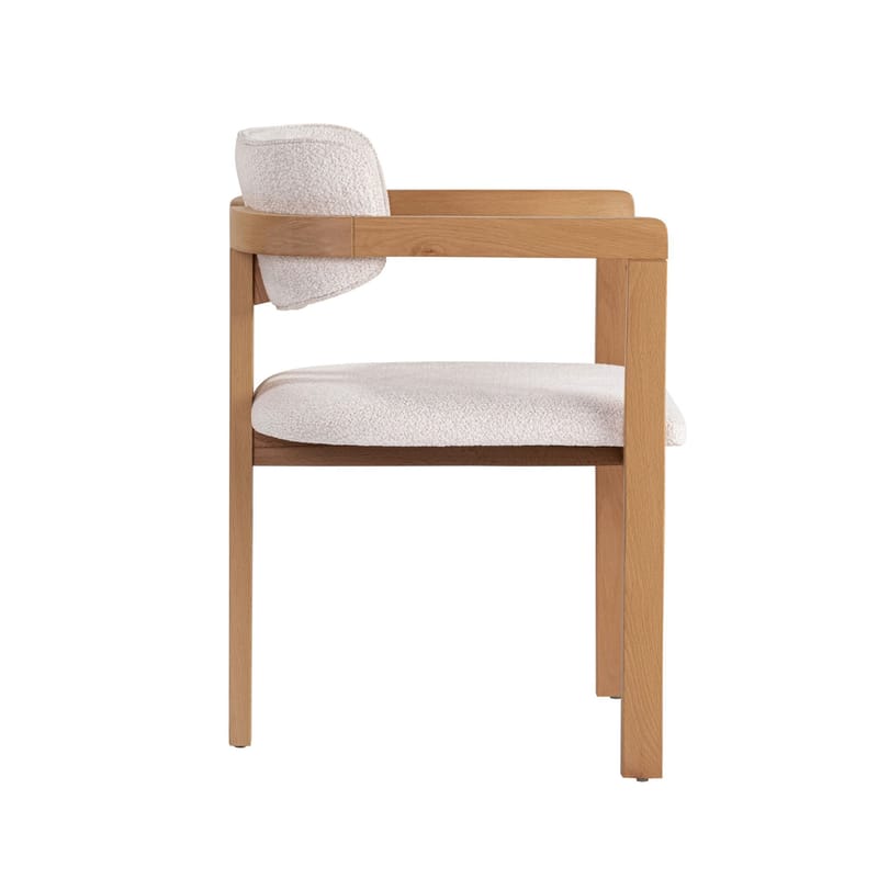 Bonavista Stol - hvit og eik - Møbler - Stoler - Spisestuestoler & kjøkkenstoler