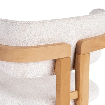 Bonavista Stol - hvit og eik - Møbler - Stoler - Spisestuestoler & kjøkkenstoler