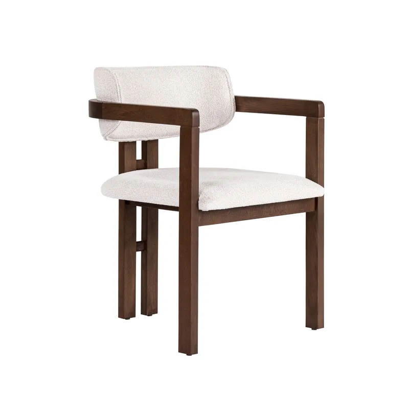 Bonavista Stol, hvit og mørk valnøtt