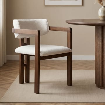 Bonavista Stol - hvit og mørk valnøtt - Møbler - Stoler - Spisestuestoler & kjøkkenstoler