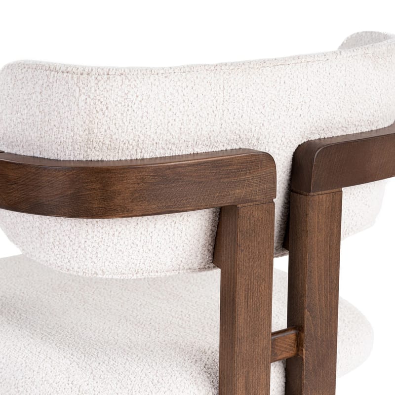 Bonavista Stol - hvit og mørk valnøtt - Møbler - Stoler - Spisestuestoler & kjøkkenstoler