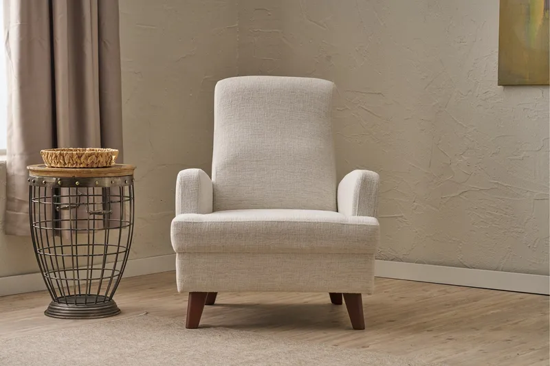 Brazil Lenestol - Krem - Møbler - Stoler - Lenestoler