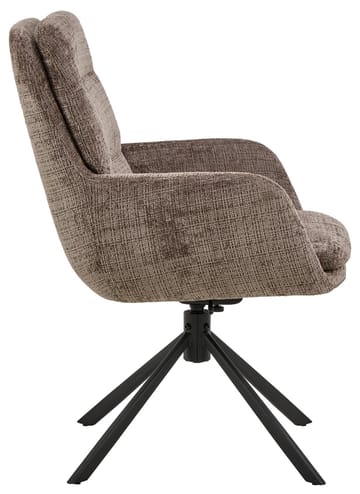 Brennor spisestol med armlener - Støvete brun - Møbler - Stoler - Spisestuestoler & kjøkkenstoler