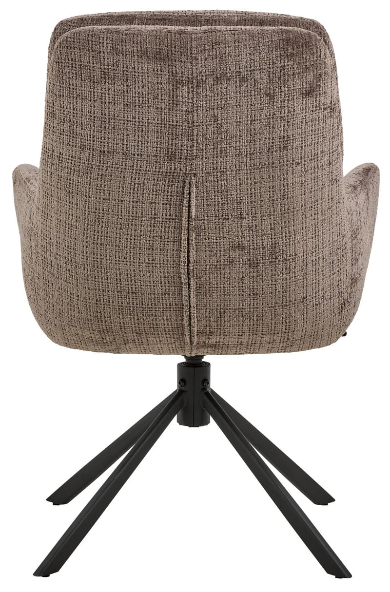 Brennor spisestol med armlener - Støvete brun - Møbler - Stoler - Spisestuestoler & kjøkkenstoler