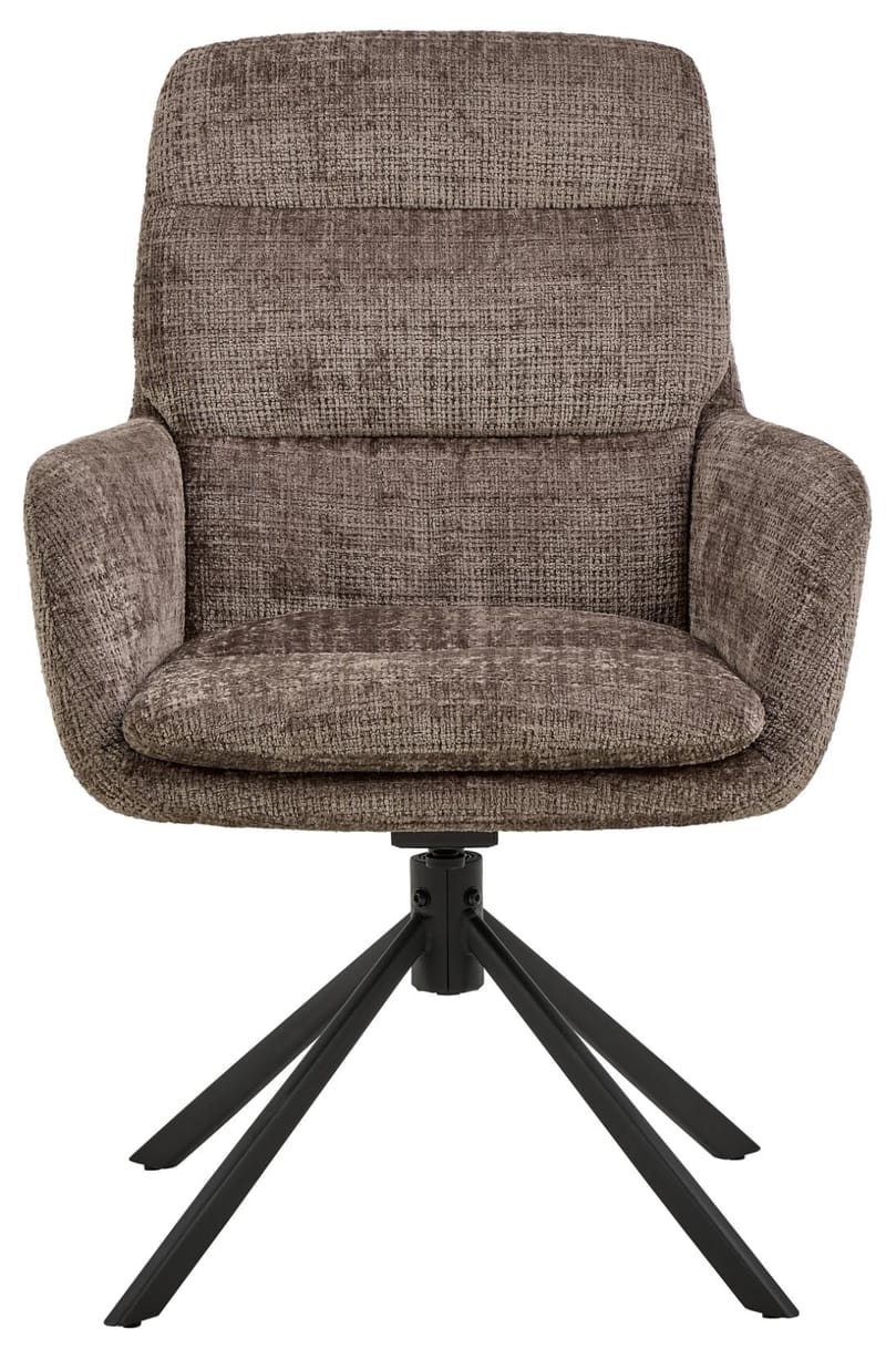 Brennor spisestol med armlener - Støvete brun - Møbler - Stoler - Spisestuestoler & kjøkkenstoler