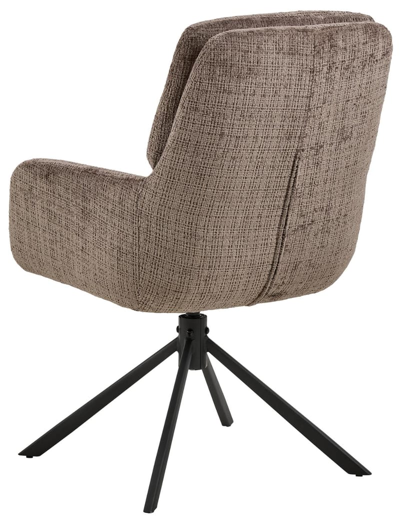 Brennor spisestol med armlener - Støvete brun - Møbler - Stoler - Spisestuestoler & kjøkkenstoler