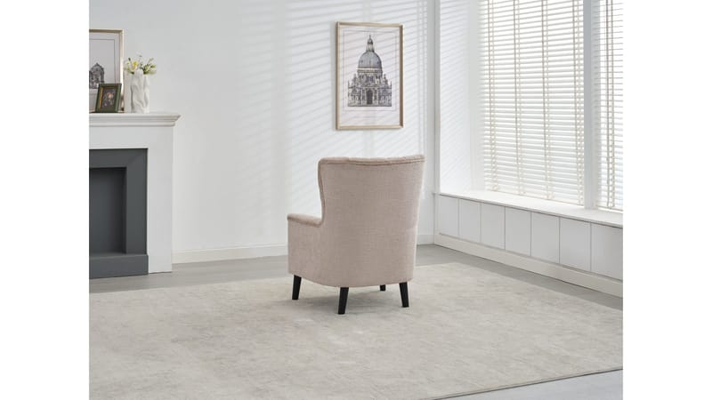 Brevalo lenestol i bouclé - Biscuit - Møbler - Stoler - Lenestoler