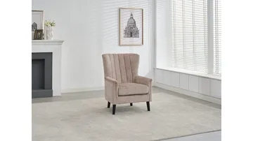 Brevalo lenestol i bouclé - Biscuit - Møbler - Stoler - Lenestoler