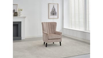 Brevalo lenestol i bouclé - Biscuit - Møbler - Stoler - Lenestoler