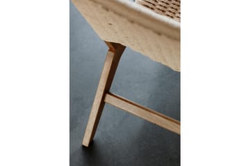 Brookmere Lounge-stol - Hvit - Møbler - Stoler - Lenestoler