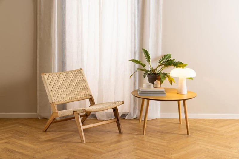 Brookmere Lounge-stol - Hvit - Møbler - Stoler - Lenestoler