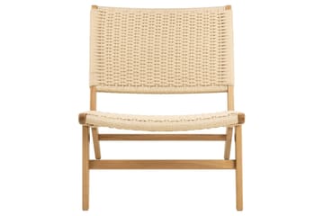 Brookmere Lounge-stol - Hvit - Møbler - Stoler - Lenestoler