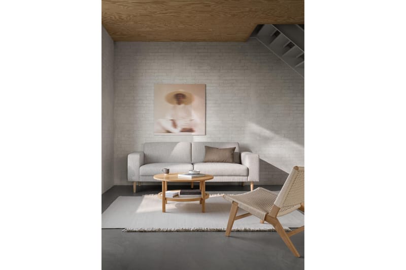 Brookmere Lounge-stol - Hvit - Møbler - Stoler - Lenestoler