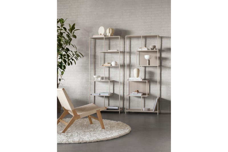 Brookmere Lounge-stol - Hvit - Møbler - Stoler - Lenestoler
