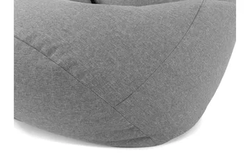 Buzzie Beanbag 85 cm 120x - Grå - Møbler - Stoler - Sittesekk & sakkosekk
