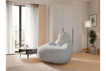 Buzzie Beanbag 85 cm 120x - Grå - Møbler - Stoler - Sittesekk & sakkosekk