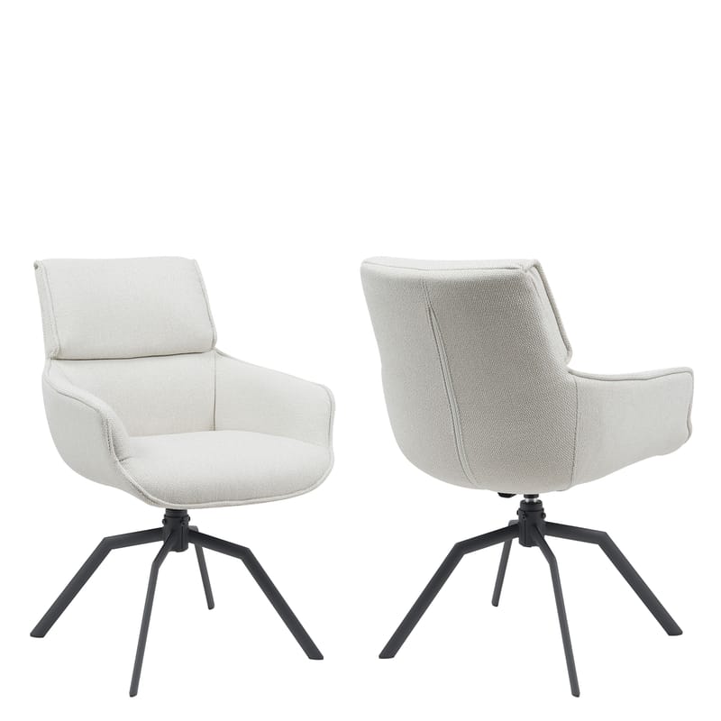 Calrosen Kontorstol 2-pakning, Beige