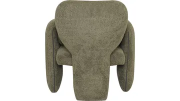 Calvero lenestol i stoff - Grønn - Møbler - Stoler - Lenestoler