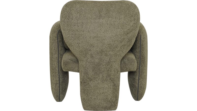 Calvero lenestol i stoff - Grønn - Møbler - Stoler - Lenestoler