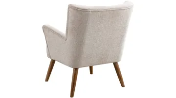 Carlton lenestol i bouclé - Krem - Møbler - Stoler - Lenestoler