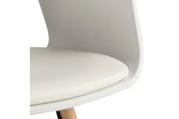 Chaze Lenestol - Hvit - Møbler - Stoler - Spisestuestoler & kjøkkenstoler