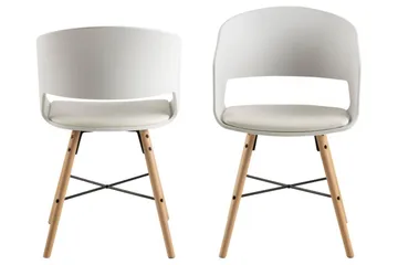 Chaze Lenestol - Hvit - Møbler - Stoler - Spisestuestoler & kjøkkenstoler