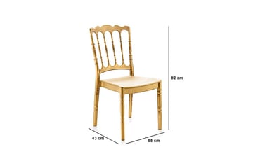 Clavon Spisestol - Lys Brun - Møbler - Stoler - Spisestuestoler & kjøkkenstoler