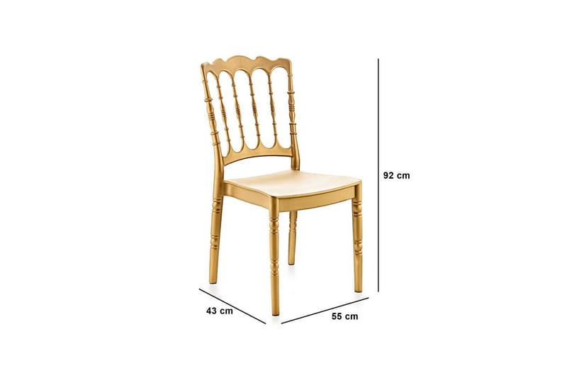 Clavon Spisestol - Lys Brun - Møbler - Stoler - Spisestuestoler & kjøkkenstoler