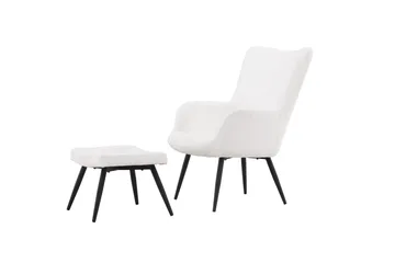 Como Lenestol - Sort - Møbler - Stoler - Lenestoler