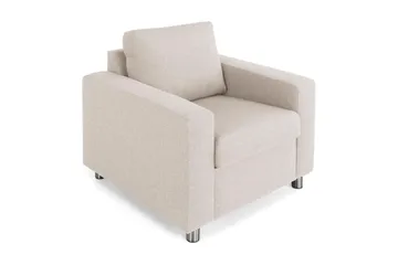 Metall,Runde metallben - Beige