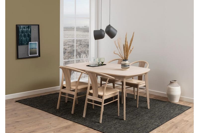 Credu Lenestol - Hvit - Møbler - Stoler - Spisestuestoler & kjøkkenstoler