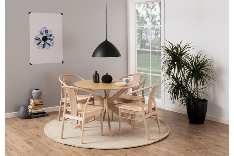 Credu Lenestol - Hvit - Møbler - Stoler - Spisestuestoler & kjøkkenstoler