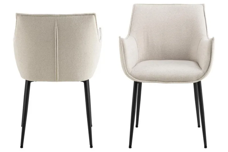 Crestlyn Lenestol - Beige - Møbler - Stoler - Spisestuestoler & kjøkkenstoler