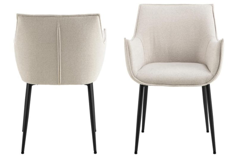 Crestlyn Lenestol - Beige - Møbler - Stoler - Spisestuestoler & kjøkkenstoler